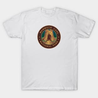 Mammoth Cave National Park Round Emblem T-Shirt